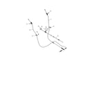 Poulan PA5524 (96192008700) cable control drive & auger diagram