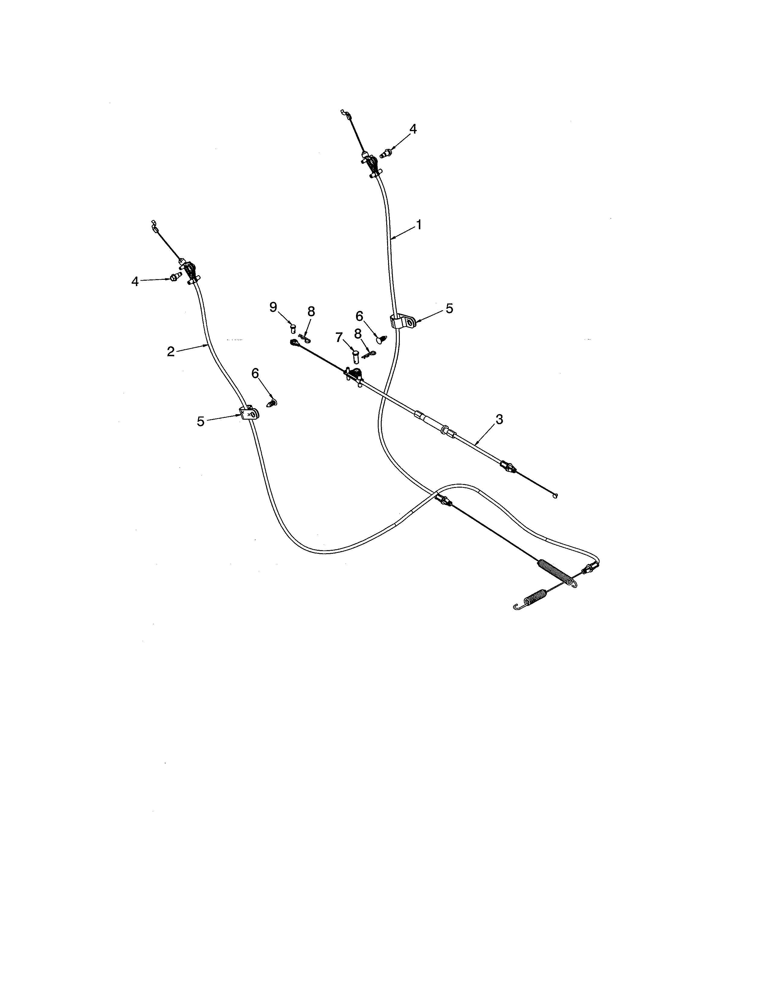 CABLE CONTROL DRIVE & AUGER