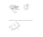 Poulan PA5524 (96192008700) engine/frame cover/mounting plate diagram