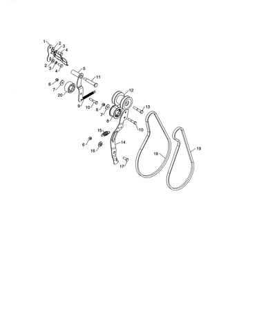 Pulleys/arm idler