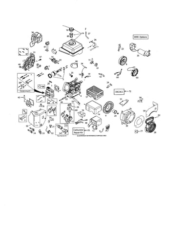 Complete engine - 585742603