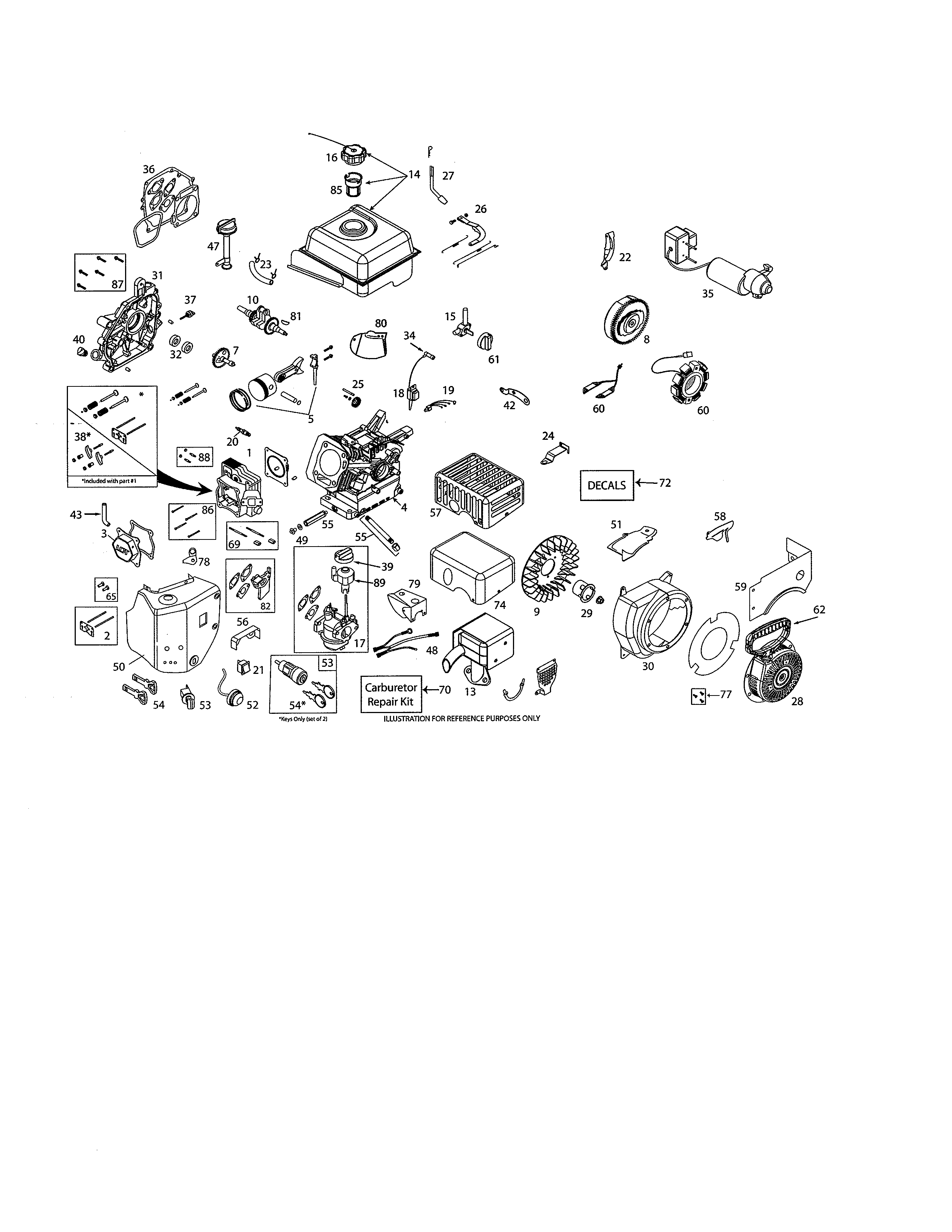Complete engine - 585742603