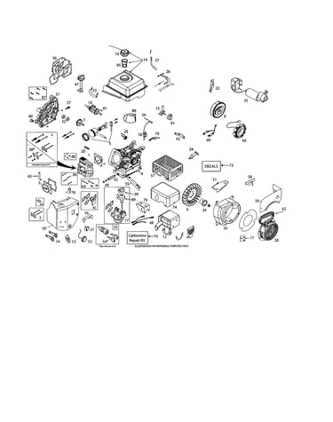 Complete engine - 585742603