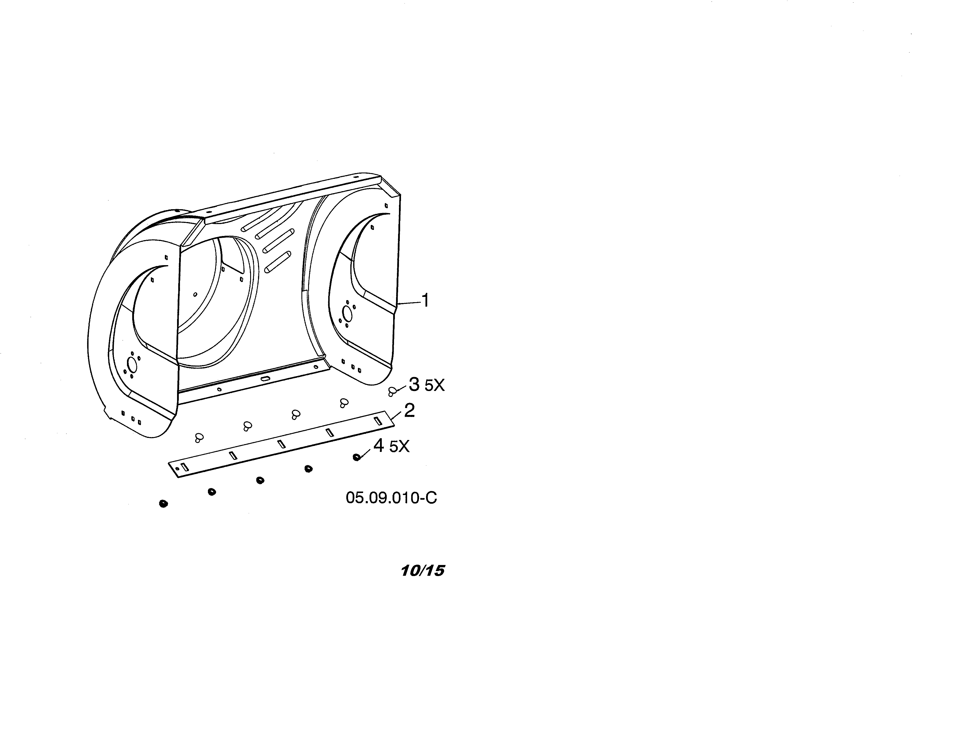 Auger housing