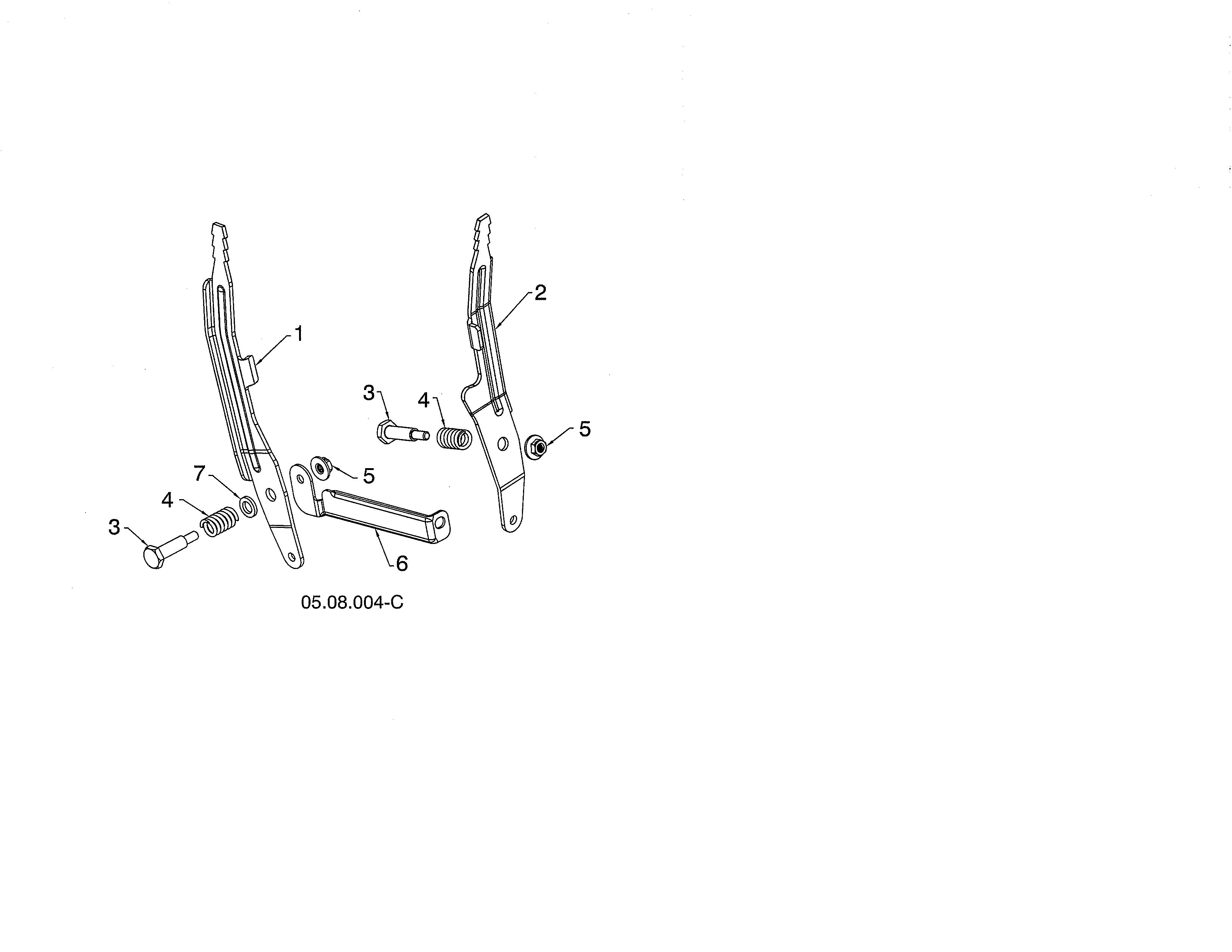 Lever speed/deflector