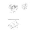 Poulan PR240 (96192006702) engine/frame cover/mounting plate diagram