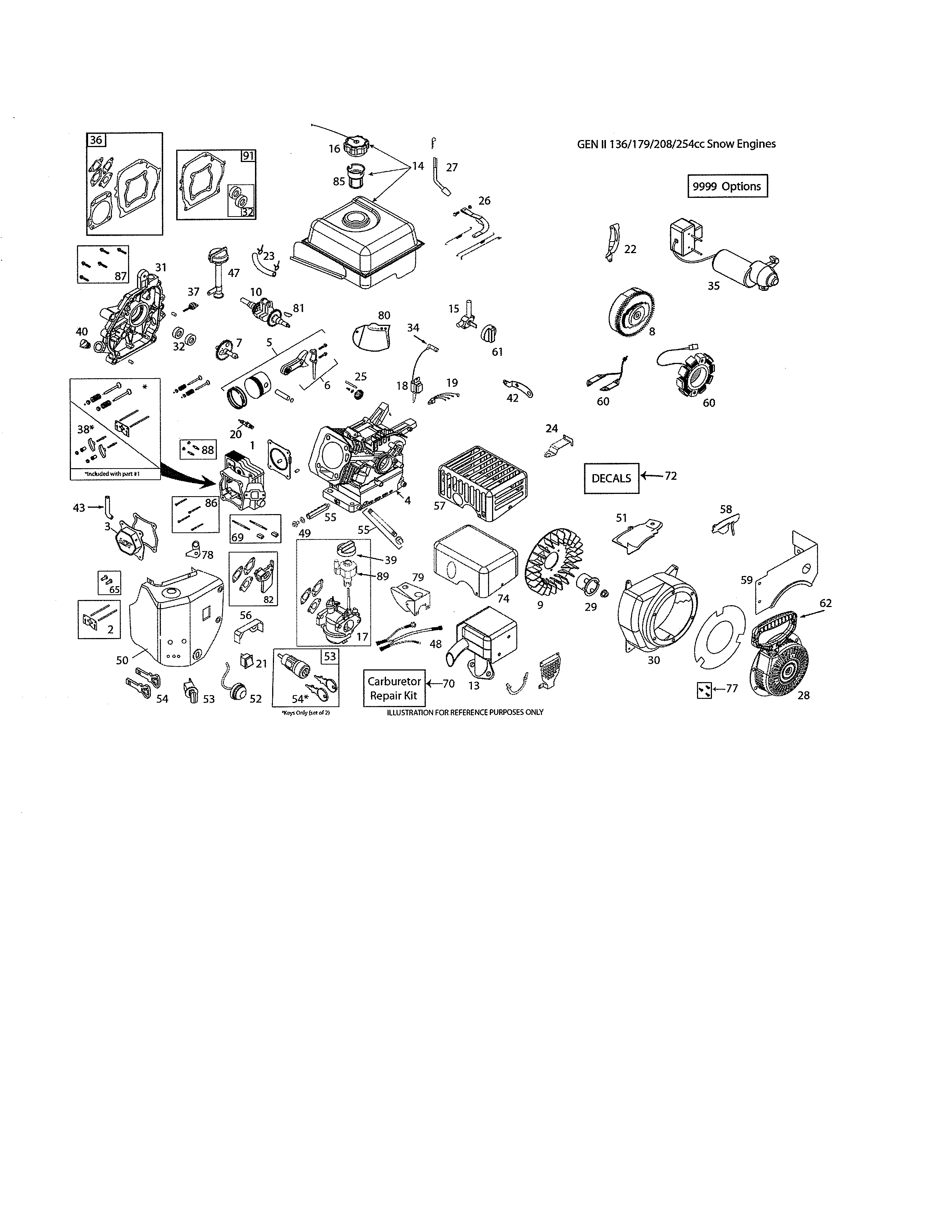 Complete engine - 585742603