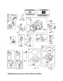 Cylinder/crankshaft/sump