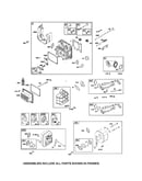 Head cylinder/muffler
