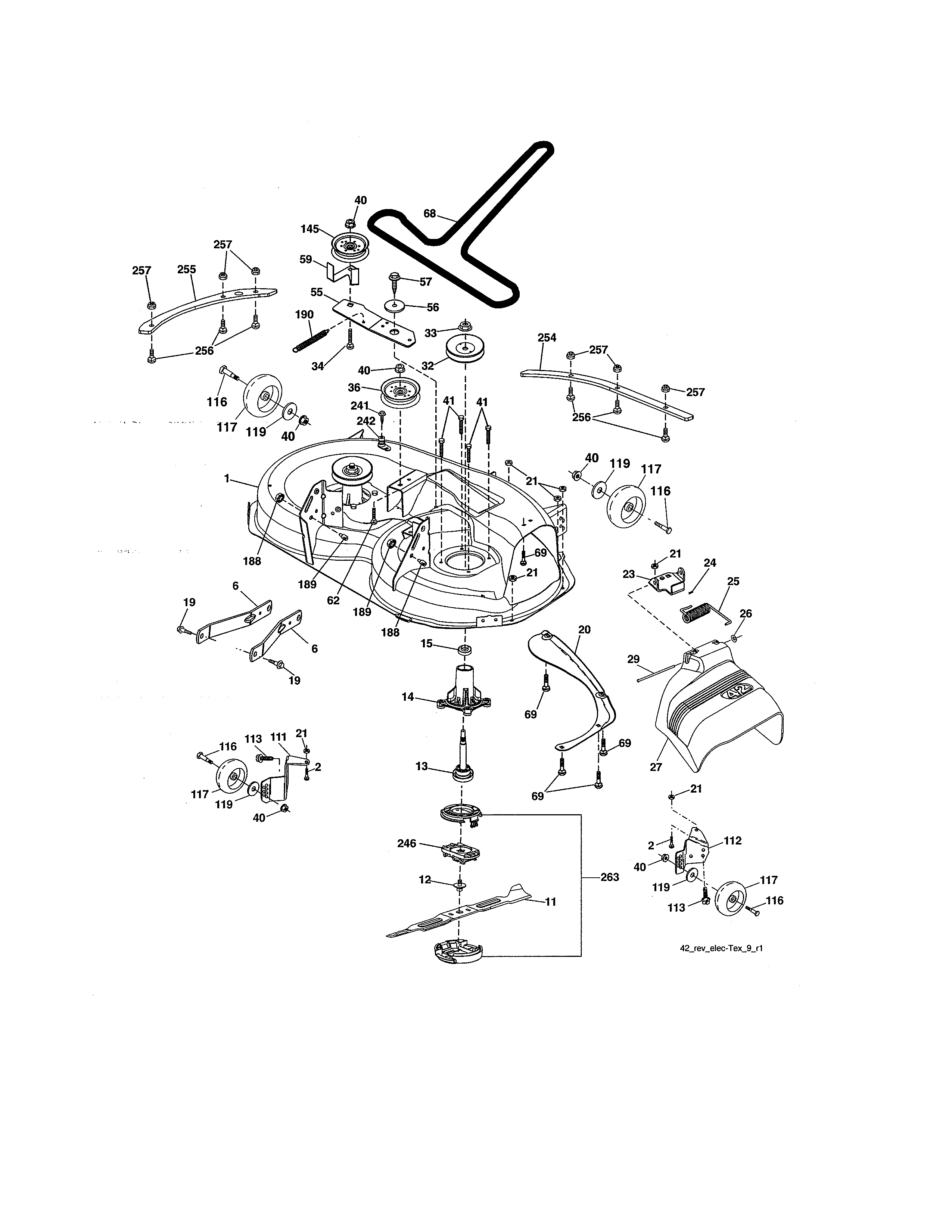 Mower deck