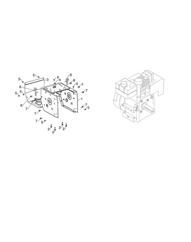 Engine/frame