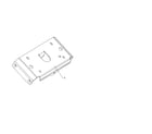 Poulan 96192009600 small mounting plate diagram