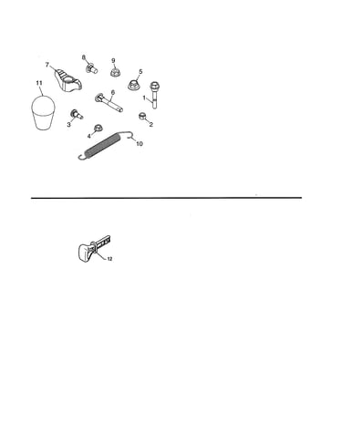 Bag of parts/safety ignition key