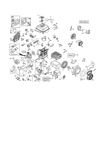 Complete engine - 585335702