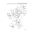 Alliance SWNSX2PP112TW01 control panel & hood/controls diagram