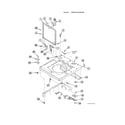 Alliance SWNSX2PP112TW01 lid/lid lock/cabinet top diagram