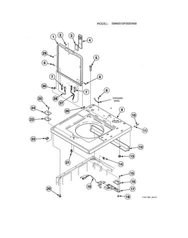 Lid/lid lock/cabinet top