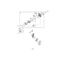 MTD 12B-B28S799 cylinder head/air cleaner diagram