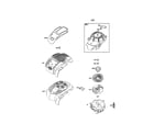 MTD 12AKD38S799 blower housing/flywheel diagram