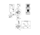 Craftsman 247377050 cylinder/crankshaft/sump diagram