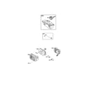 MTD 12AKP38S799 fuel tank/muffler diagram