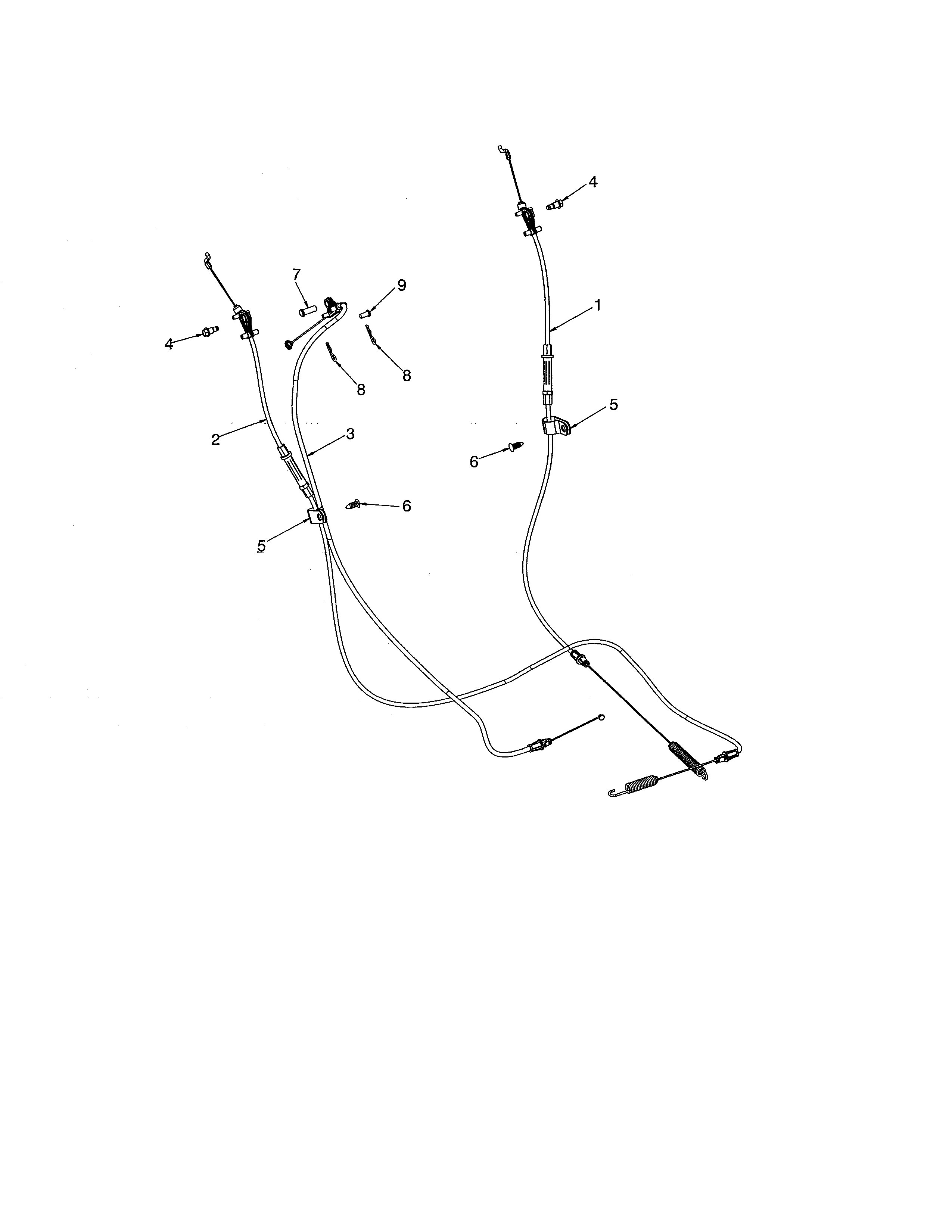 CABLE CONTROL DRIVE & AUGER