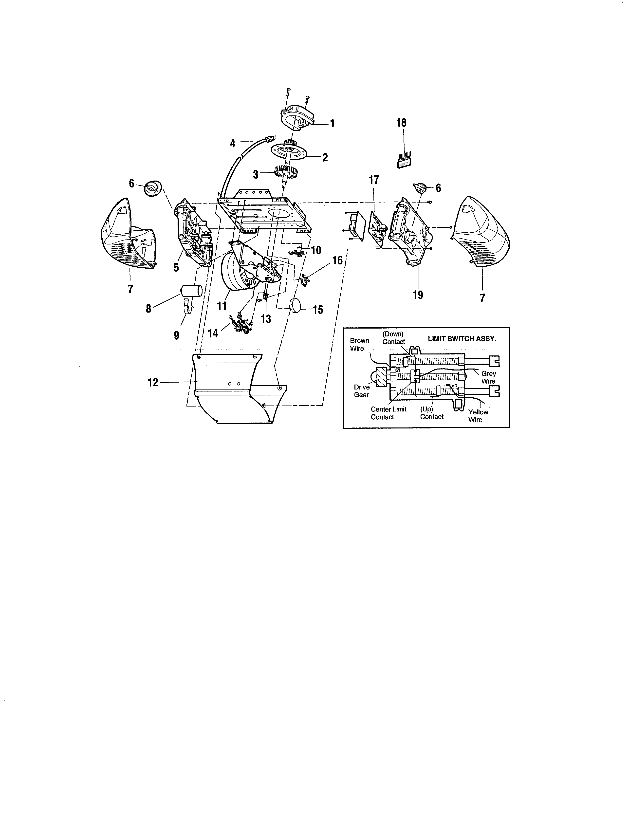 Motor unit assembly