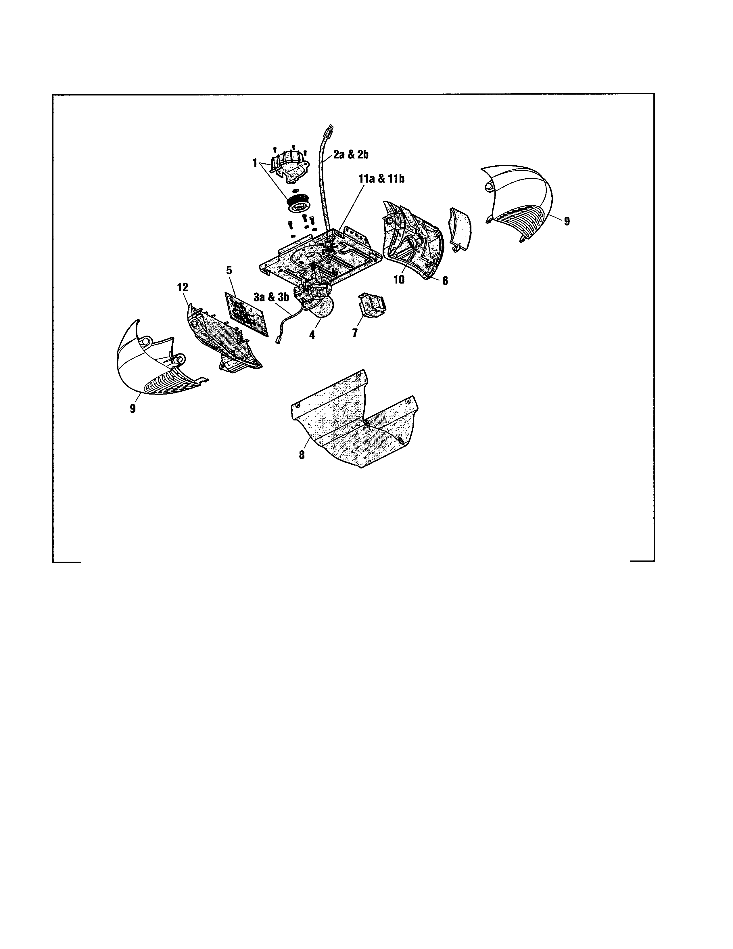 Motor unit assembly