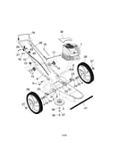 Engine/wheels/handle