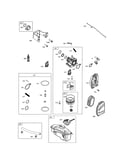 Carburetor/fuel tank
