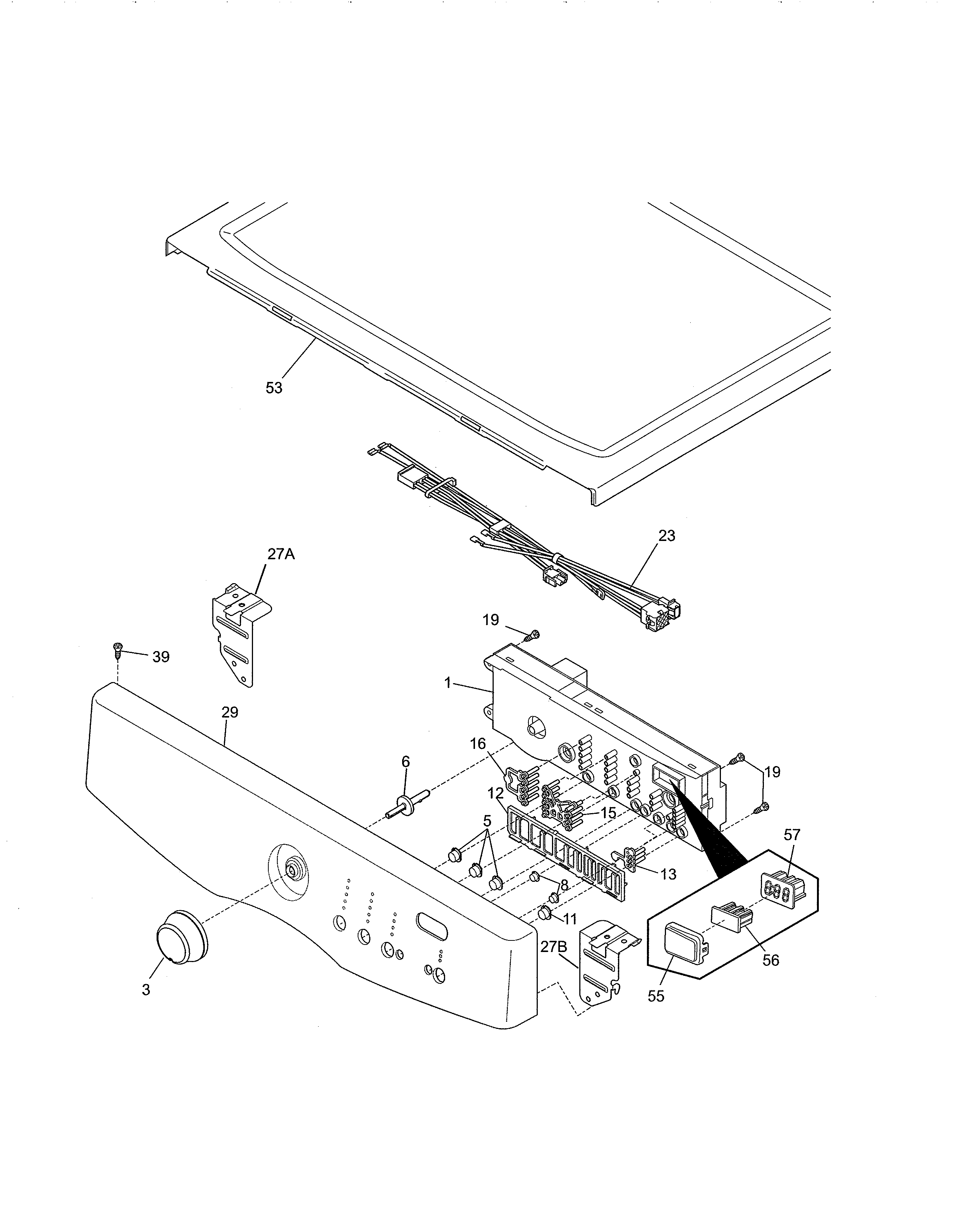 Controls/top panel