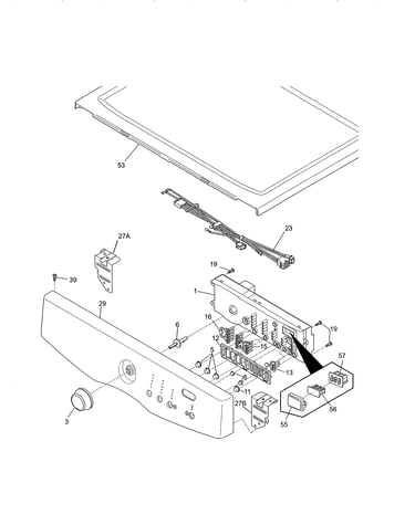 Controls/top panel