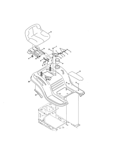 Seat/fender