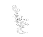 Craftsman 247203725 seat/fender diagram