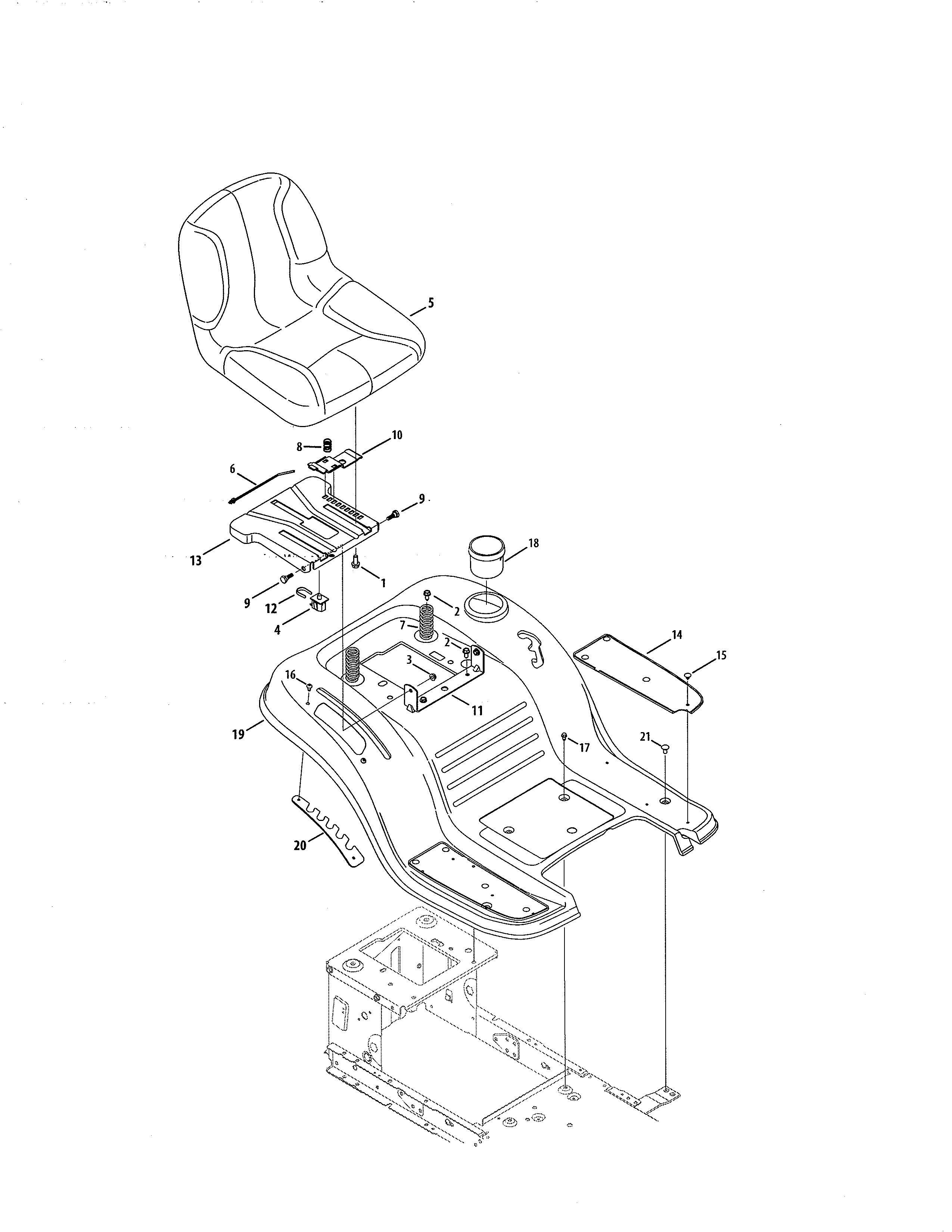 Seat/fender