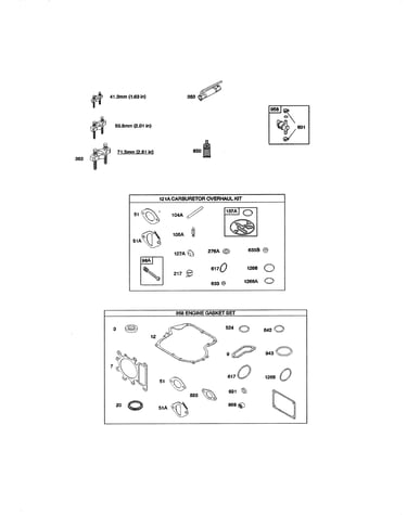 Gasket sets
