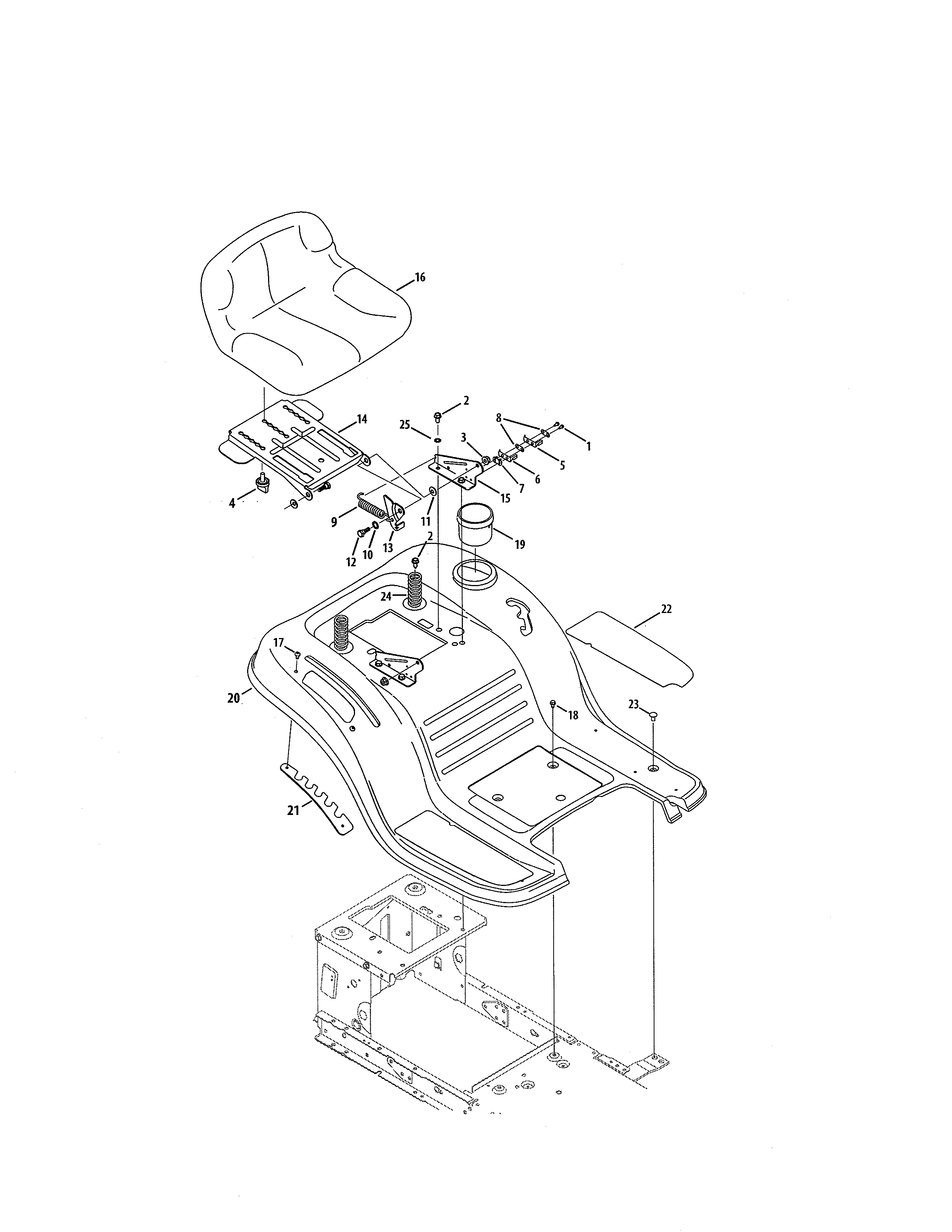 Seat/fender