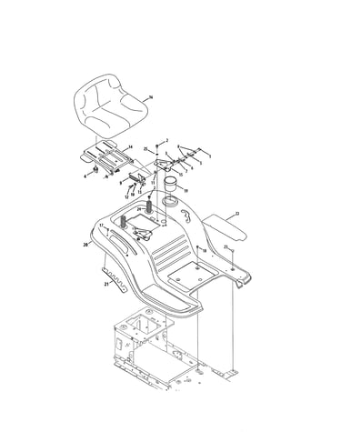 Seat/fender