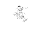 Craftsman 247204380 engine/exhaust/muffler diagram