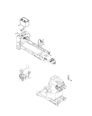Battery/dash harness