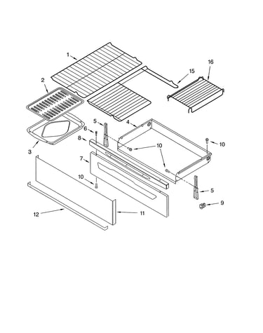 Drawer & broiler