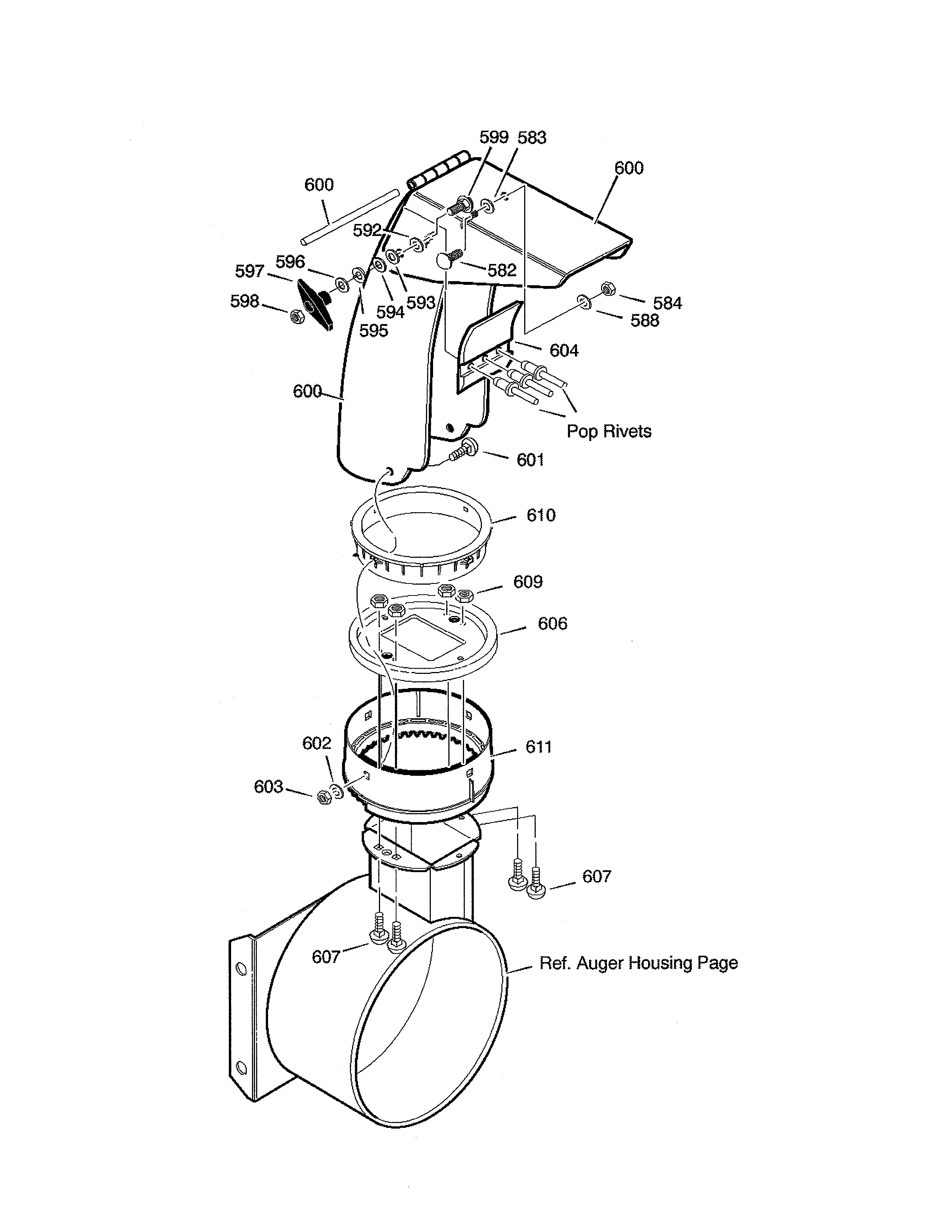 Discharge chute