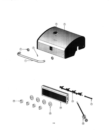 Hood & control panel