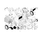 Craftsman 917374381 lawn mower diagram