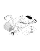 Drive control/gear case/wheels