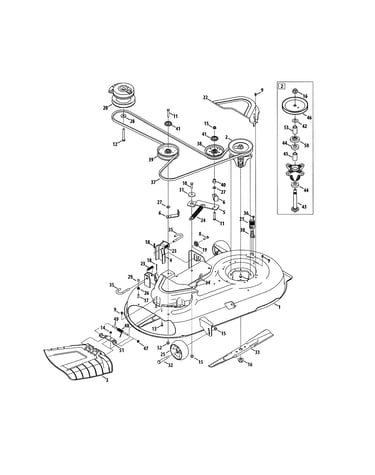 Deck/spindle