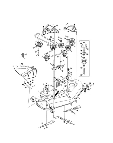 Deck/spindle