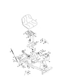 Seat/battery/fuel tank