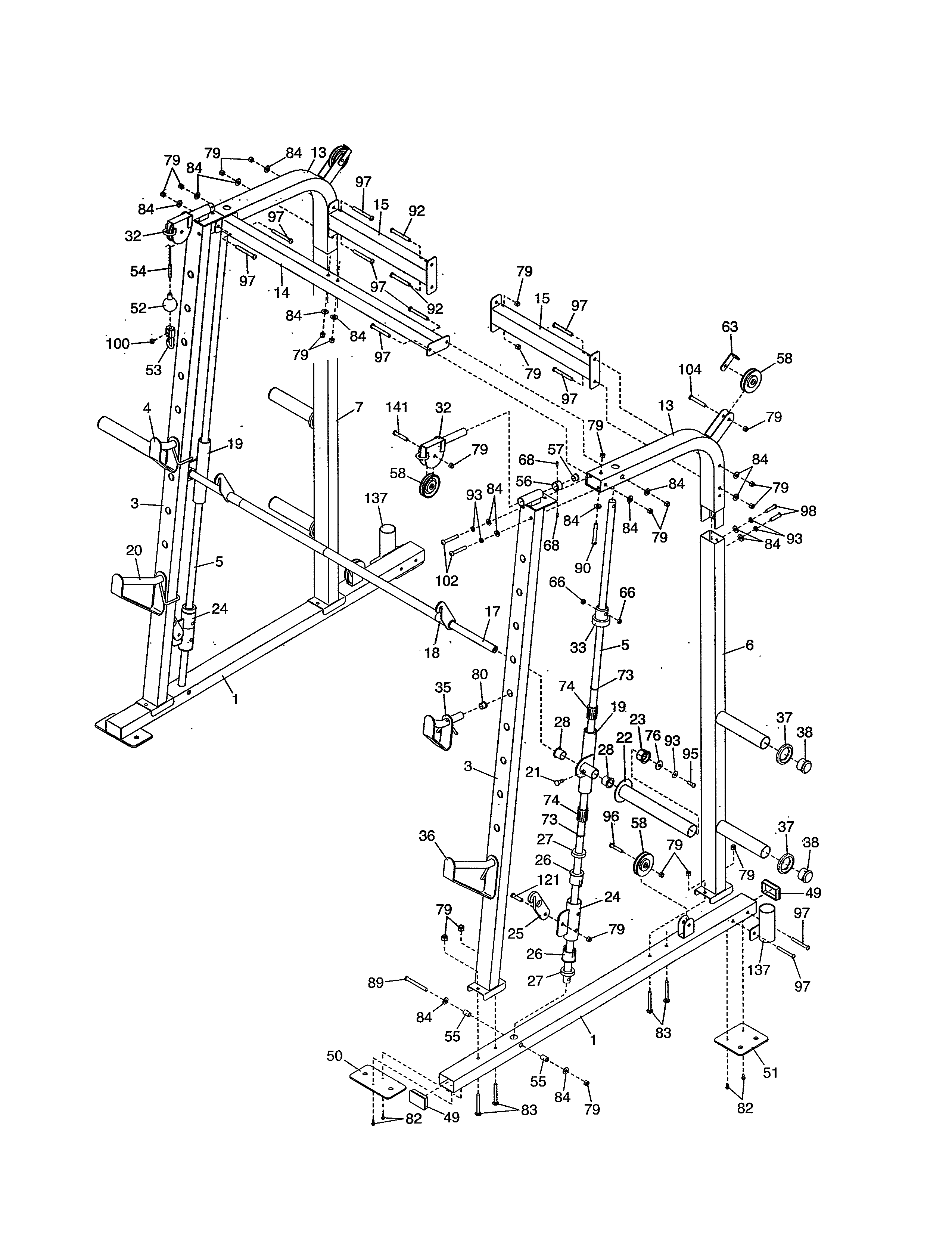 BASE/WEIGHT BAR