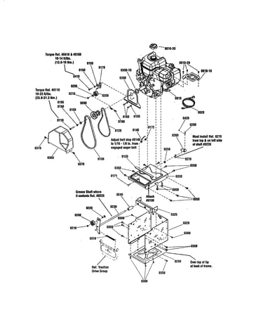 Engine & frame